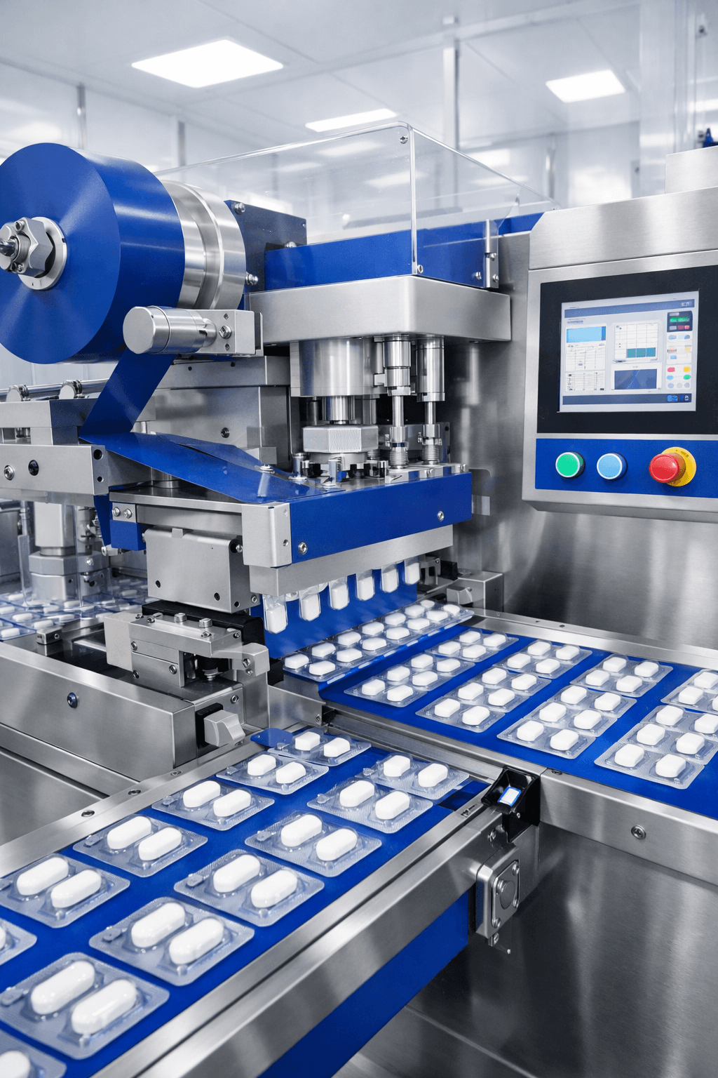 Pharmaceutical packaging machinery
